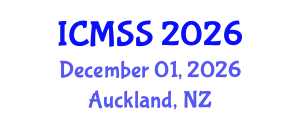 International Conference on Mathematical and Statistical Sciences (ICMSS) December 01, 2026 - Auckland, New Zealand
