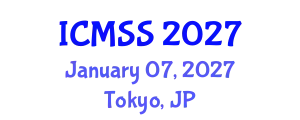 International Conference on Mathematical and Statistical Sciences (ICMSS) January 07, 2027 - Tokyo, Japan