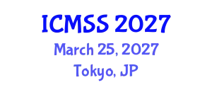 International Conference on Mathematical and Statistical Sciences (ICMSS) March 25, 2027 - Tokyo, Japan