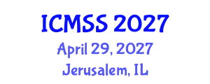 International Conference on Mathematical and Statistical Sciences (ICMSS) April 29, 2027 - Jerusalem, Israel