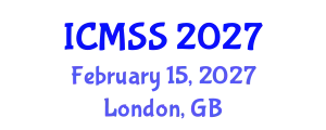 International Conference on Mathematical and Statistical Sciences (ICMSS) February 15, 2027 - London, United Kingdom