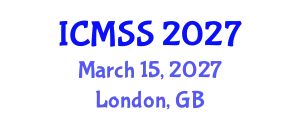 International Conference on Mathematical and Statistical Sciences (ICMSS) March 15, 2027 - London, United Kingdom