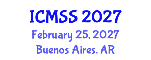 International Conference on Mathematical and Statistical Sciences (ICMSS) February 25, 2027 - Buenos Aires, Argentina