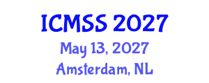 International Conference on Mathematical and Statistical Sciences (ICMSS) May 13, 2027 - Amsterdam, Netherlands