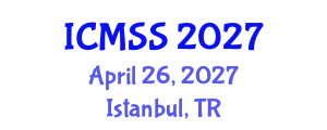 International Conference on Mathematical and Statistical Sciences (ICMSS) April 26, 2027 - Istanbul, Turkey