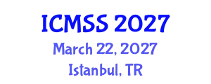 International Conference on Mathematical and Statistical Sciences (ICMSS) March 22, 2027 - Istanbul, Turkey