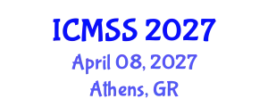 International Conference on Mathematical and Statistical Sciences (ICMSS) April 08, 2027 - Athens, Greece