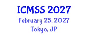 International Conference on Mathematical and Statistical Sciences (ICMSS) February 25, 2027 - Tokyo, Japan