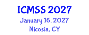 International Conference on Mathematical and Statistical Sciences (ICMSS) January 16, 2027 - Nicosia, Cyprus