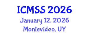 International Conference on Mathematical and Statistical Sciences (ICMSS) January 12, 2026 - Montevideo, Uruguay