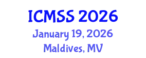 International Conference on Mathematical and Statistical Sciences (ICMSS) January 19, 2026 - Maldives, Maldives