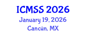 International Conference on Mathematical and Statistical Sciences (ICMSS) January 19, 2026 - Cancún, Mexico