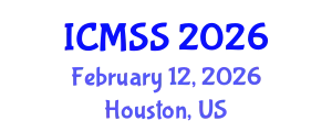 International Conference on Mathematical and Statistical Sciences (ICMSS) February 12, 2026 - Houston, United States