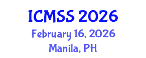 International Conference on Mathematical and Statistical Sciences (ICMSS) February 16, 2026 - Manila, Philippines