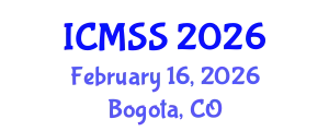 International Conference on Mathematical and Statistical Sciences (ICMSS) February 16, 2026 - Bogota, Colombia