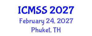 International Conference on Mathematical and Statistical Sciences (ICMSS) February 24, 2027 - Phuket, Thailand