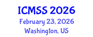 International Conference on Mathematical and Statistical Sciences (ICMSS) February 23, 2026 - Washington, United States