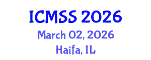 International Conference on Mathematical and Statistical Sciences (ICMSS) March 02, 2026 - Haifa, Israel