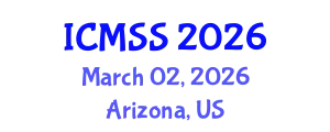 International Conference on Mathematical and Statistical Sciences (ICMSS) March 02, 2026 - Arizona, United States