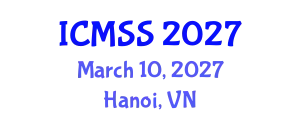 International Conference on Mathematical and Statistical Sciences (ICMSS) March 10, 2027 - Hanoi, Vietnam