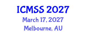International Conference on Mathematical and Statistical Sciences (ICMSS) March 17, 2027 - Melbourne, Australia