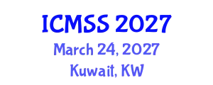 International Conference on Mathematical and Statistical Sciences (ICMSS) March 24, 2027 - Kuwait, Kuwait