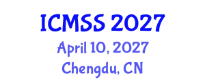 International Conference on Mathematical and Statistical Sciences (ICMSS) April 10, 2027 - Chengdu, China
