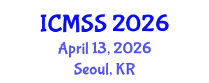 International Conference on Mathematical and Statistical Sciences (ICMSS) April 13, 2026 - Seoul, Republic of Korea