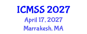International Conference on Mathematical and Statistical Sciences (ICMSS) April 17, 2027 - Marrakesh, Morocco