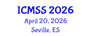 International Conference on Mathematical and Statistical Sciences (ICMSS) April 20, 2026 - Seville, Spain