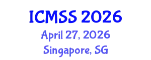 International Conference on Mathematical and Statistical Sciences (ICMSS) April 27, 2026 - Singapore, Singapore