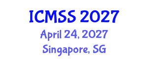 International Conference on Mathematical and Statistical Sciences (ICMSS) April 24, 2027 - Singapore, Singapore