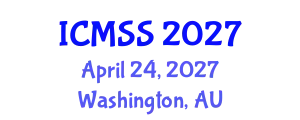 International Conference on Mathematical and Statistical Sciences (ICMSS) April 24, 2027 - Washington, Australia