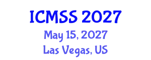 International Conference on Mathematical and Statistical Sciences (ICMSS) May 15, 2027 - Las Vegas, United States