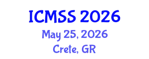 International Conference on Mathematical and Statistical Sciences (ICMSS) May 25, 2026 - Crete, Greece