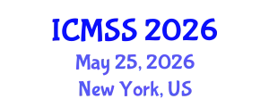 International Conference on Mathematical and Statistical Sciences (ICMSS) May 25, 2026 - New York, United States