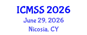 International Conference on Mathematical and Statistical Sciences (ICMSS) June 29, 2026 - Nicosia, Cyprus