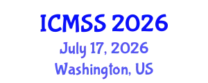 International Conference on Mathematical and Statistical Sciences (ICMSS) July 17, 2026 - Washington, United States