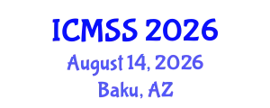 International Conference on Mathematical and Statistical Sciences (ICMSS) August 14, 2026 - Baku, Azerbaijan