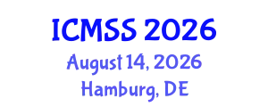 International Conference on Mathematical and Statistical Sciences (ICMSS) August 14, 2026 - Hamburg, Germany