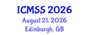 International Conference on Mathematical and Statistical Sciences (ICMSS) August 21, 2026 - Edinburgh, United Kingdom