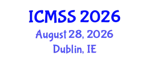 International Conference on Mathematical and Statistical Sciences (ICMSS) August 28, 2026 - Dublin, Ireland