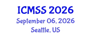 International Conference on Mathematical and Statistical Sciences (ICMSS) September 06, 2026 - Seattle, United States