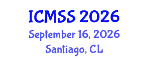 International Conference on Mathematical and Statistical Sciences (ICMSS) September 16, 2026 - Santiago, Chile