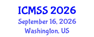 International Conference on Mathematical and Statistical Sciences (ICMSS) September 16, 2026 - Washington, United States