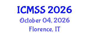 International Conference on Mathematical and Statistical Sciences (ICMSS) October 04, 2026 - Florence, Italy