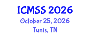 International Conference on Mathematical and Statistical Sciences (ICMSS) October 25, 2026 - Tunis, Tunisia