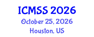 International Conference on Mathematical and Statistical Sciences (ICMSS) October 25, 2026 - Houston, United States