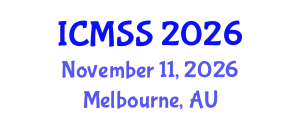 International Conference on Mathematical and Statistical Sciences (ICMSS) November 11, 2026 - Melbourne, Australia