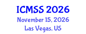 International Conference on Mathematical and Statistical Sciences (ICMSS) November 15, 2026 - Las Vegas, United States